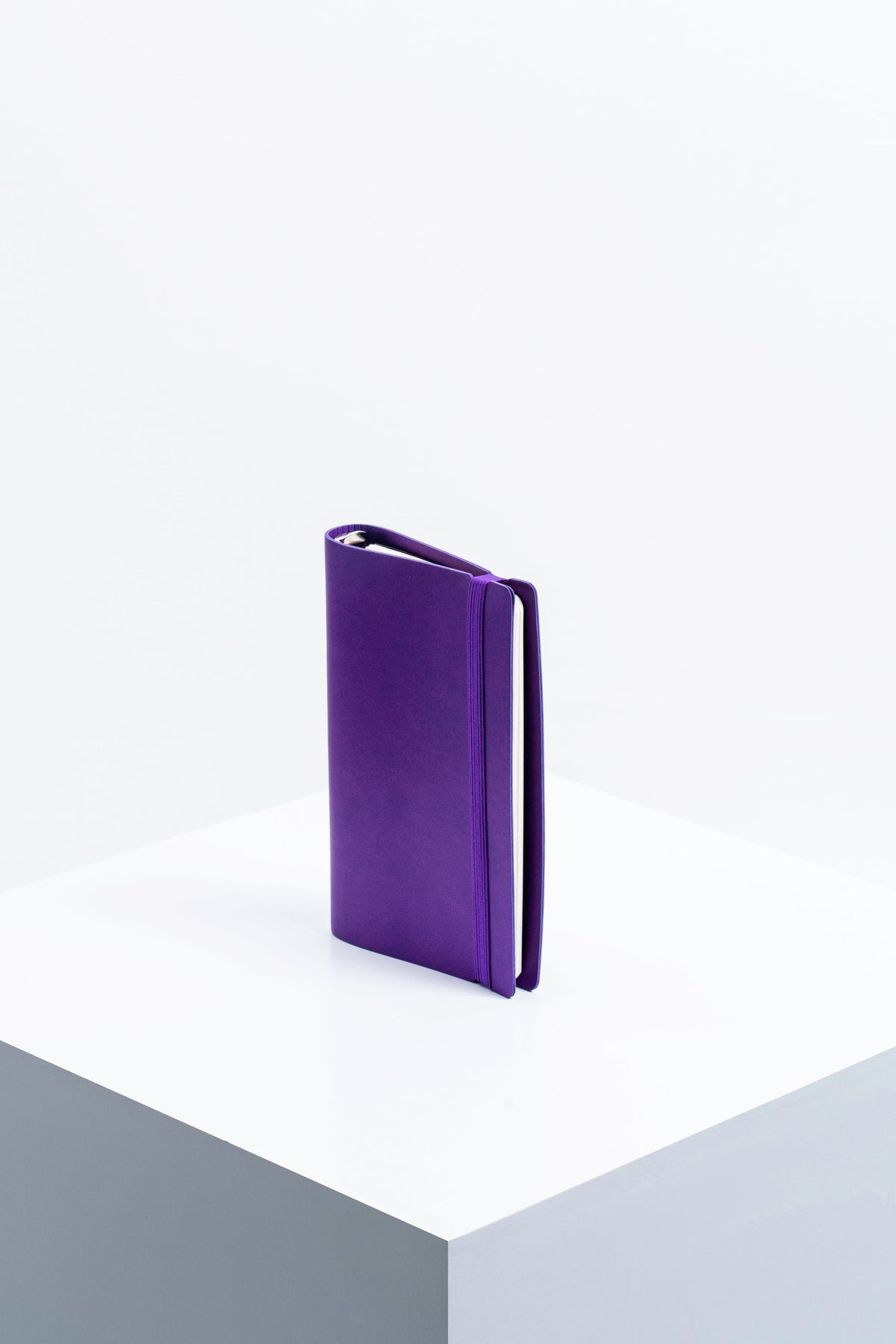 Lit Undated Week to View Organiser - Royal Mess Purple