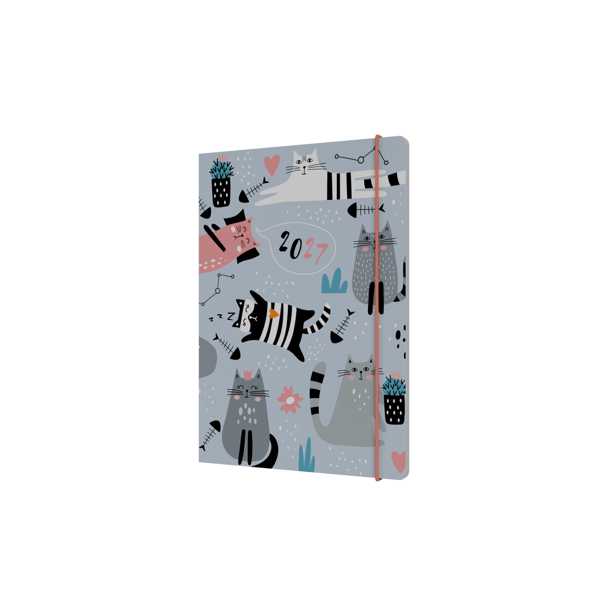 2027 Calendar Year Diary/Planner - 12 Month A5 Week to View - Soft Cover - Collins Maru Range