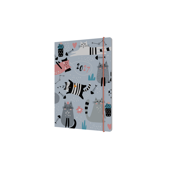 2027 Calendar Year Diary/Planner - 12 Month A5 Week to View - Soft Cover - Collins Maru Range