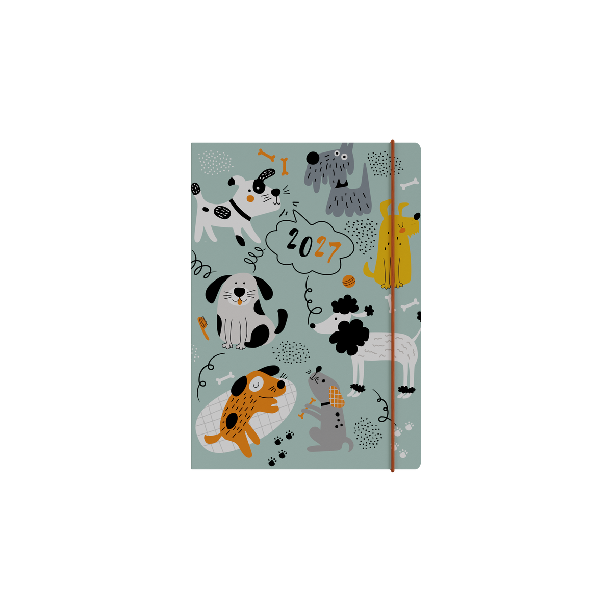2027 Calendar Year Diary/Planner - 12 Month A5 Week to View - Soft Cover - Collins Maru Range