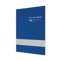 Collins School Essentials - Exercise Book, A4, Grid - Blue