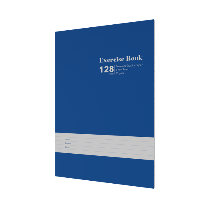 Collins School Essentials - Exercise Book, A4, Ruled - Blue