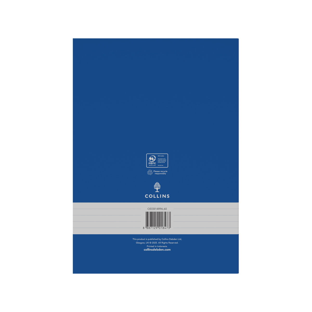 Collins School Essentials - Exercise Book, A4 - Blue