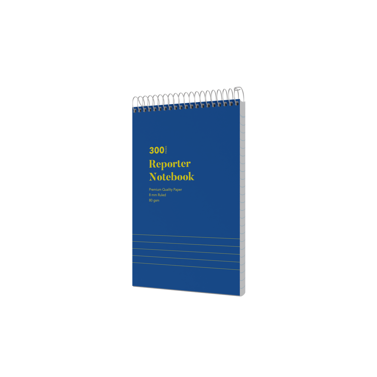 Collins School Essentials - Reporter Notebook, 200x127mm - Blue