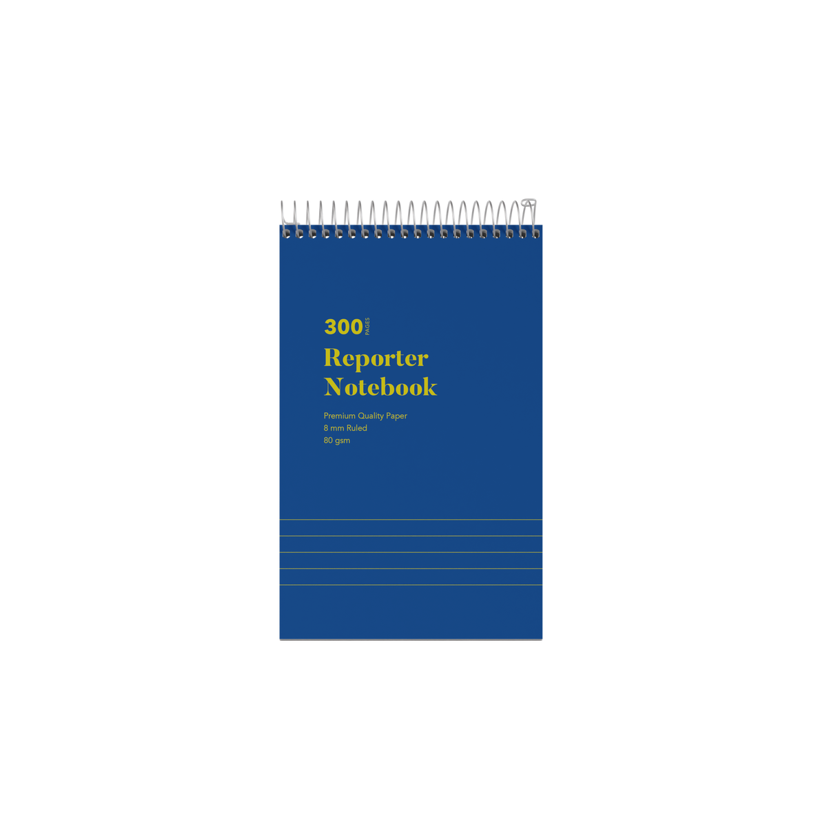 Collins School Essentials - Reporter Notebook, 200x127mm - Blue