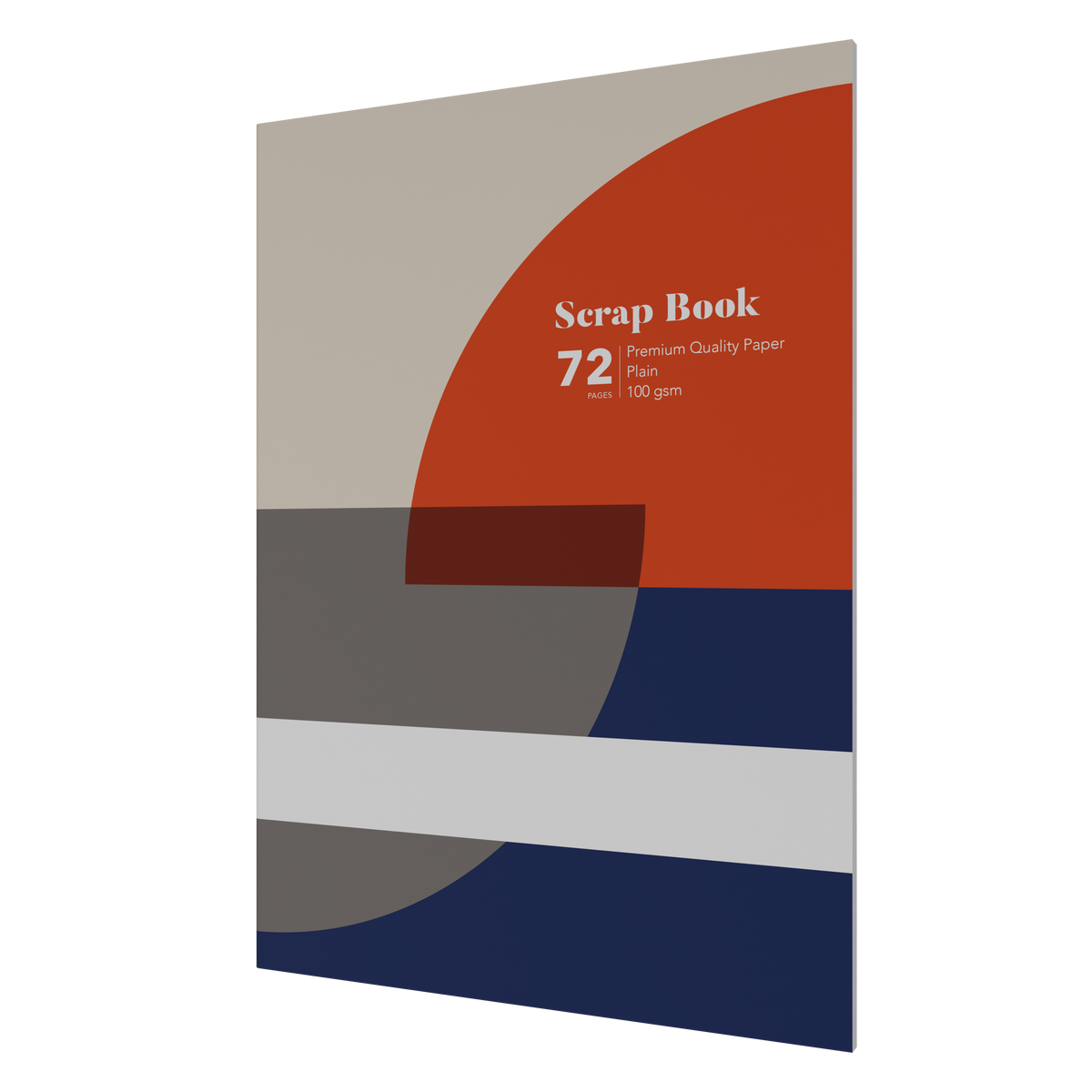 Collins School Essentials - Scrap Book, 335x240mm - Geo