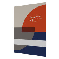 Collins School Essentials - Scrap Book, 335x240mm - Geo