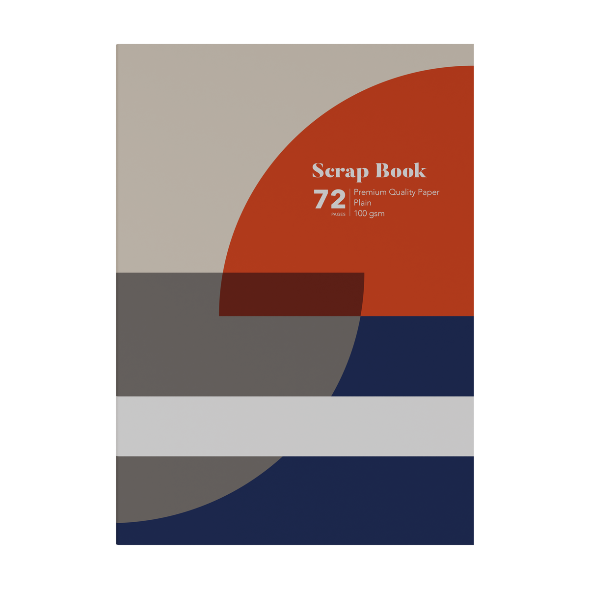 Collins School Essentials - Scrap Book, 335x240mm - Geo