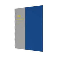 Collins School Essentials - Spiral Book, A4 - Blue