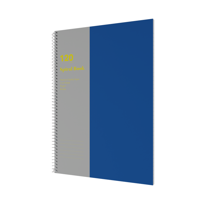 Collins School Essentials - Spiral Book, A4 - Blue