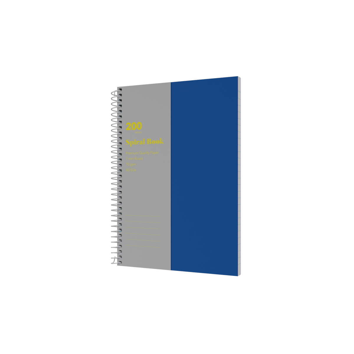 Collins School Essentials - Spiral Book, A5 - Blue