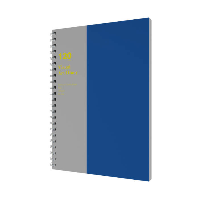 Collins School Essentials - Visual Art Diary, A4 - Blue