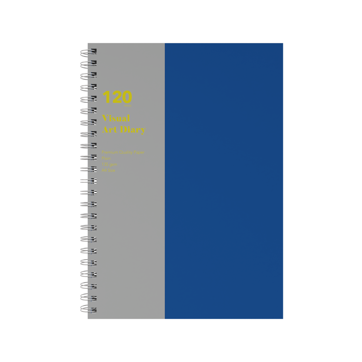 Collins School Essentials - Visual Art Diary, A4 - Blue