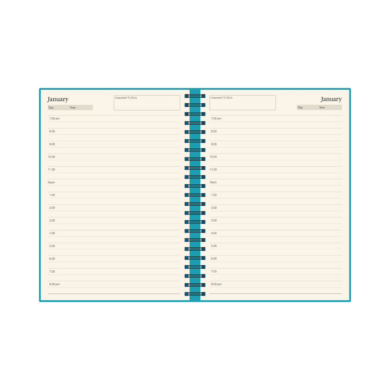 Collins Any Year Diary - A4, Day to Page