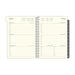 Plan + Note Pro 2024 Diary - Week to View with Notepad, Size A5 Charcoal / A5 (210 x 148mm)