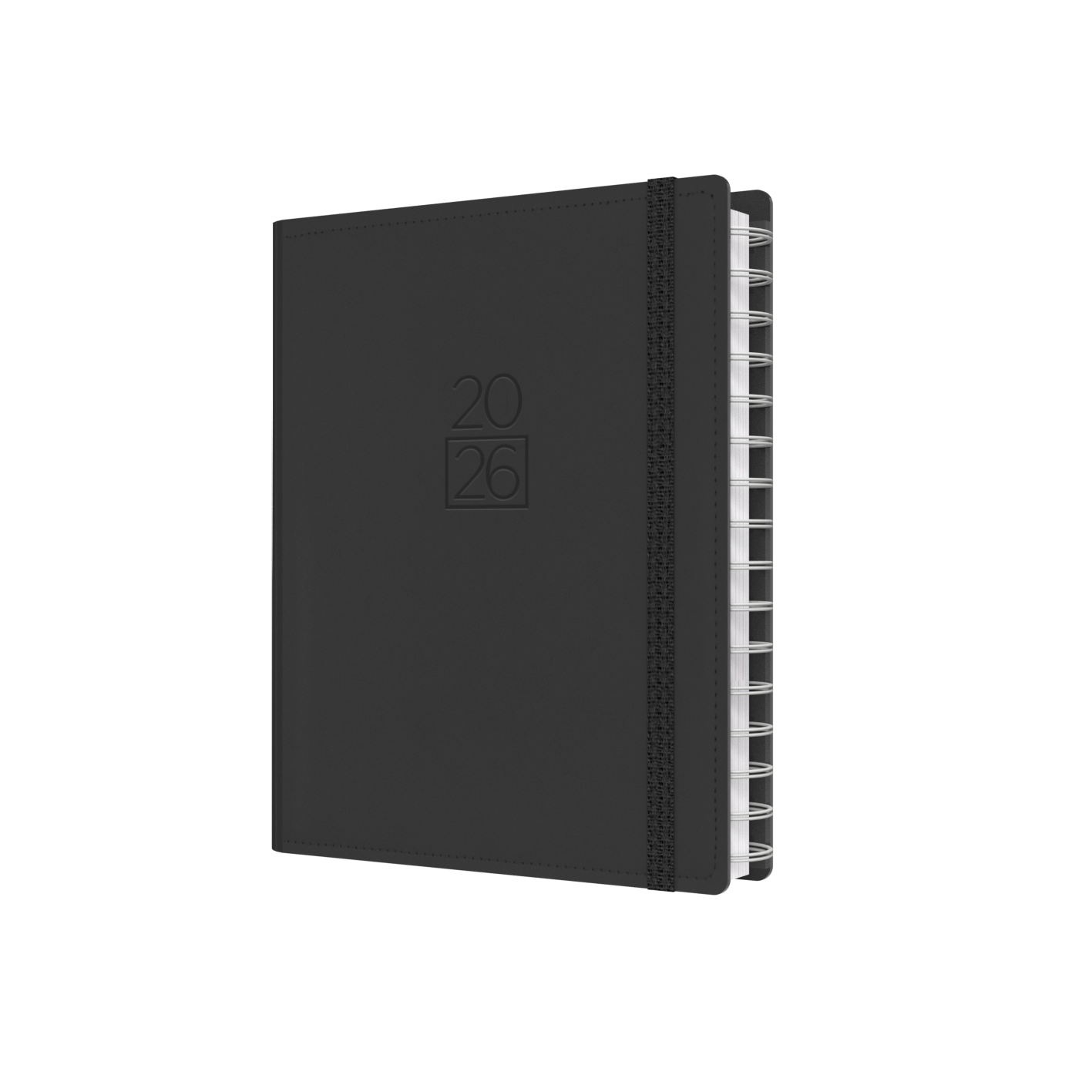 Plan + Note Pro Calendar Year 2026 Diary/Planner, Week to View with Notepad, A5 Soft Cover