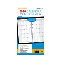 Day Planner Calendar Year 2026 Diary/Planner, Month to View, Personal Refill
