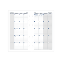 Day Planner Calendar Year 2026 Diary/Planner, Month to View, Personal Refill
