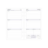 2027 Calendar Year Diary/Planner - 12 Month Personal Week to View Ruled - Refill - Collins Day Planners Range