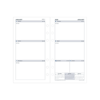 Day Planner Calendar Year 2026 Diary/Planner, Week to View, Personal Refill
