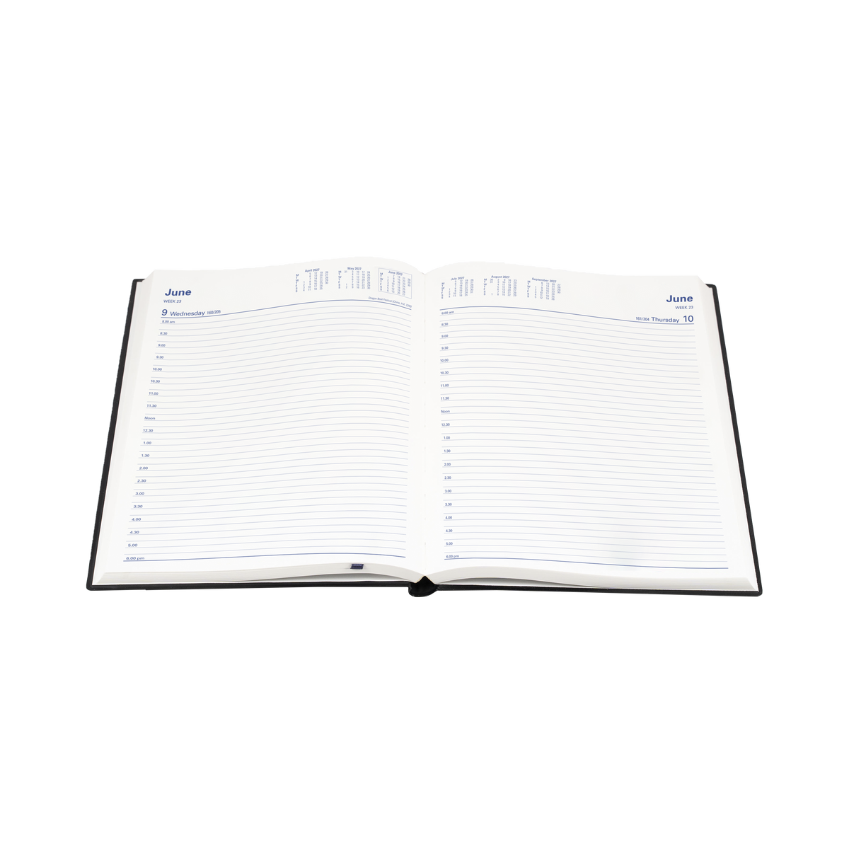2027 Calendar Year Diary/Planner - 12 Month Manager Day to Page - PVC Cover - Collins Belmont Range