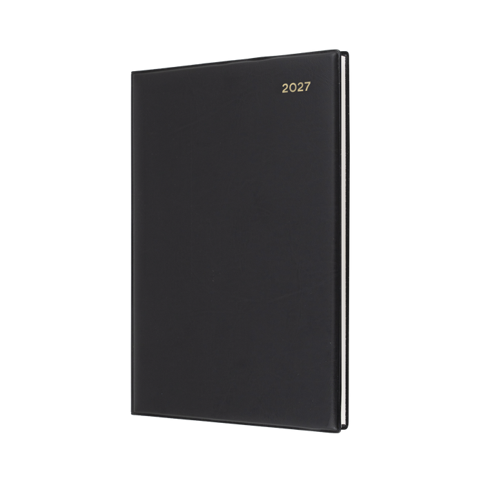 2027 Calendar Year Diary/Planner - 12 Month Manager Week to View - PVC Cover - Collins Belmont Range