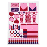 Relationship Journal - A5, Hard Cover in Red - Jumble and Co. Journal Range - Passion and Patience Relationship Journal