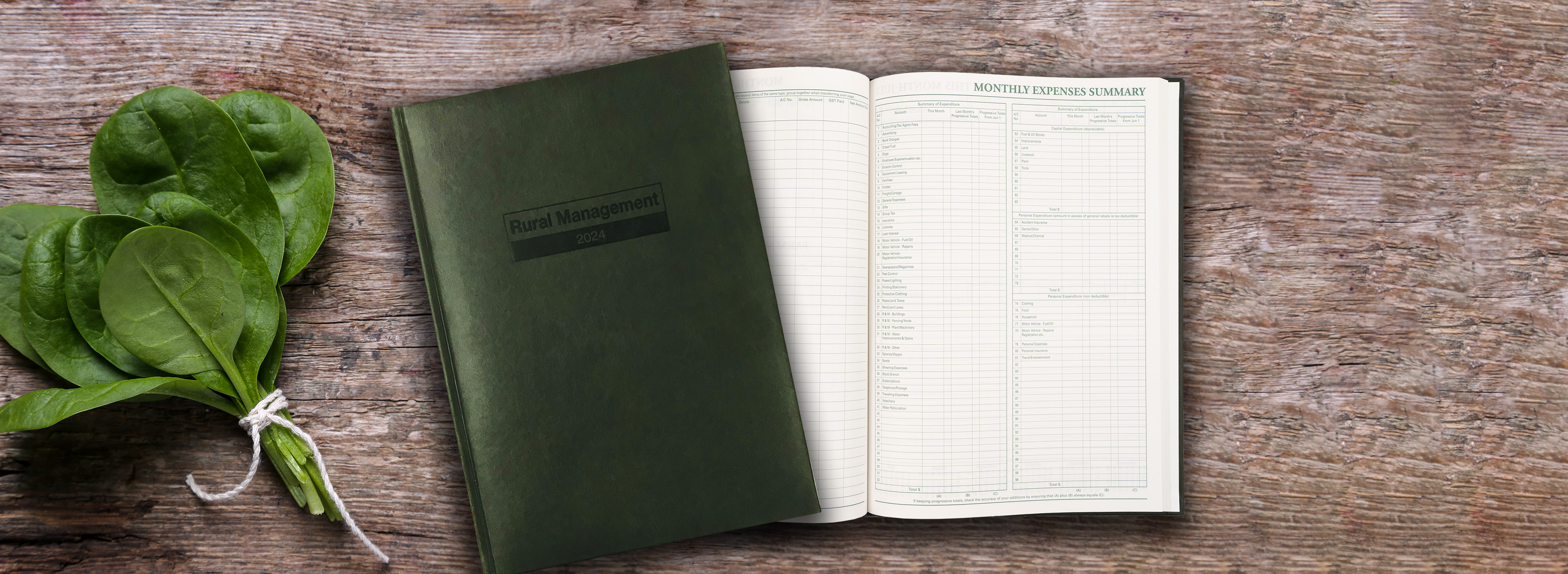 Farmers Management 2024 Diary - 2 Days to a Page, Size A4