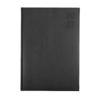 2027 Calendar Year Diary/Planner - 12 Month A4 Day to Page - Hard Cover - Collins Silhouette Range