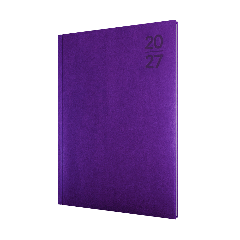 2027 Calendar Year Diary/Planner - 12 Month A4 Week to View - Hard Cover - Collins Silhouette Range