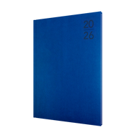 Silhouette Calendar Year 2026 Diary/Planner, Week to View, A4 Padded Cover