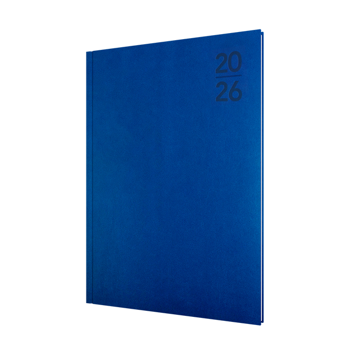Silhouette Calendar Year 2026 Diary/Planner, Week to View, A4 Padded Cover