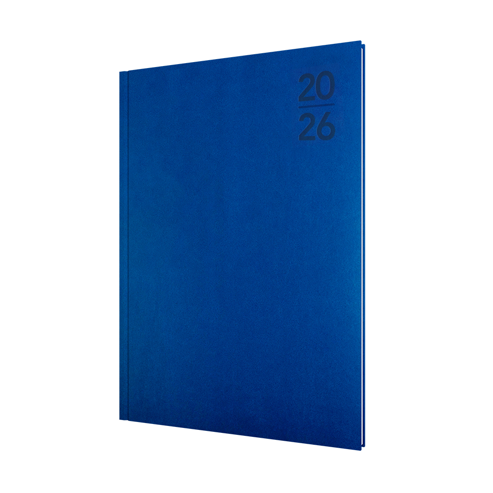 Silhouette Calendar Year 2026 Diary/Planner, Week to View, A4 Hard Cover