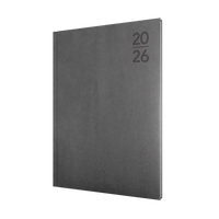 Silhouette Calendar Year 2026 Diary/Planner, Week to View, A4 Padded Cover