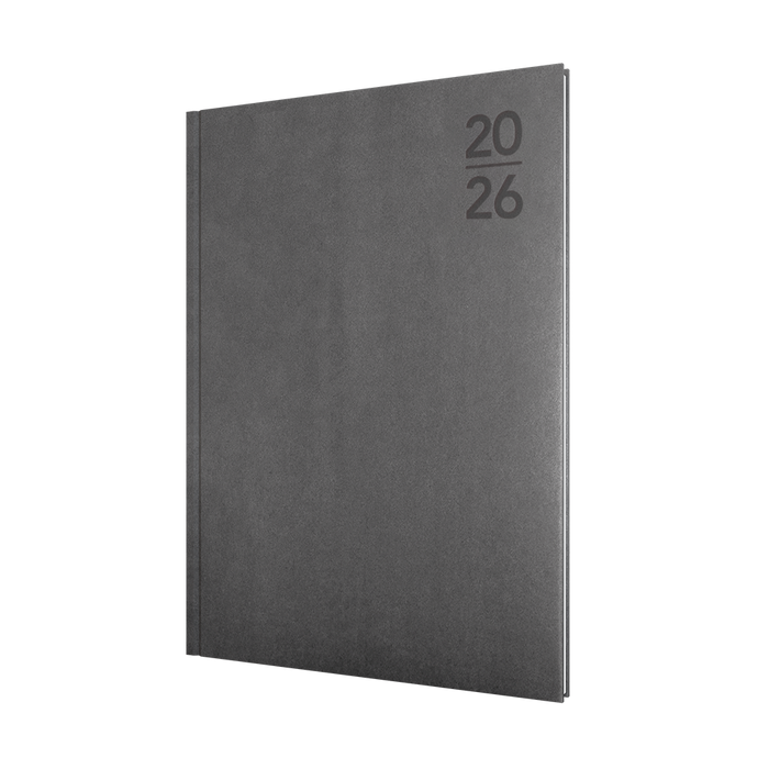 Silhouette Calendar Year 2026 Diary/Planner, Week to View, A4 Padded Cover