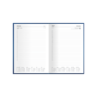 2027 Calendar Year Diary/Planner - 12 Month A5 Day to Page - Hard Cover - Collins Silhouette Range