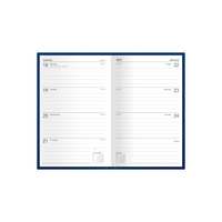 2027 Calendar Year Diary/Planner - 12 Month B7R Week to View - Hard Cover - Collins Silhouette Range