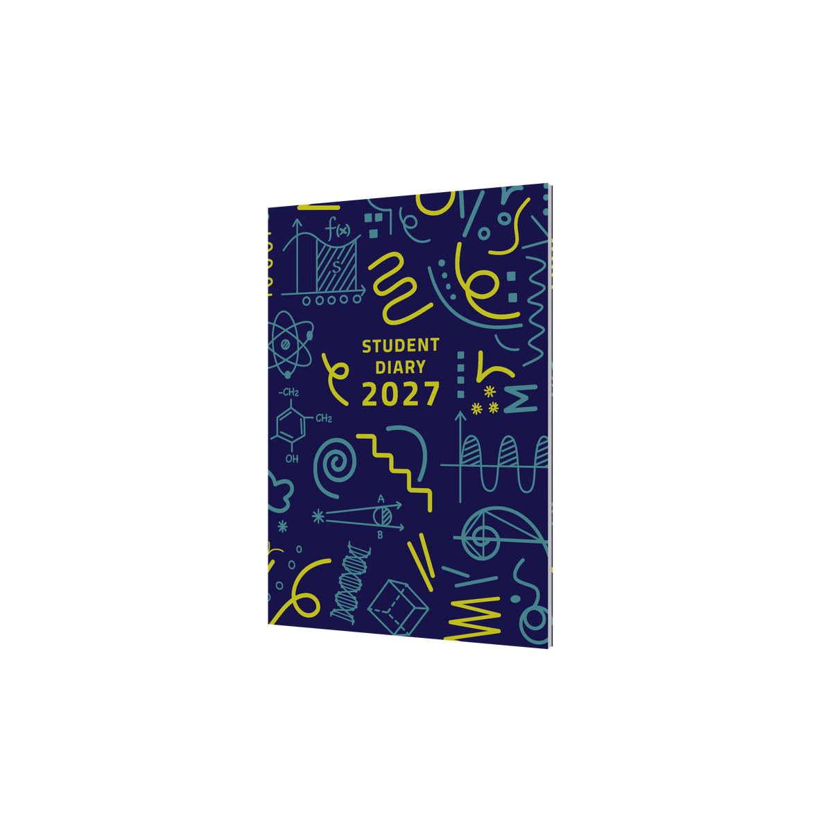 2027 Calendar Year Diary/Planner - 12 Month A5 Week to View - Perfect Bound - Soft Cover - Collins Colplan Student Diary Range