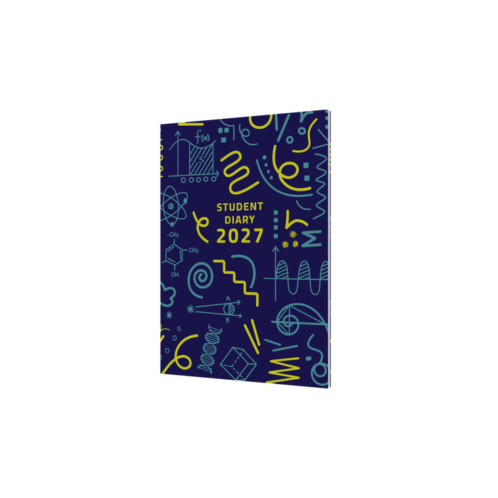 2027 Calendar Year Diary/Planner - 12 Month A5 Week to View - Perfect Bound - Soft Cover - Collins Colplan Student Diary Range