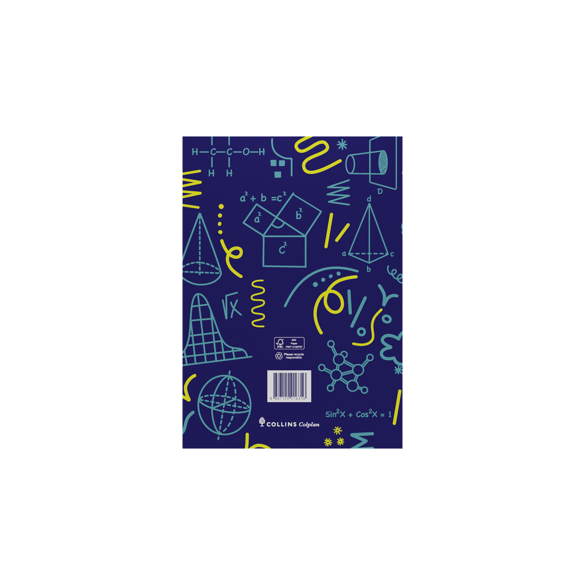 2027 Calendar Year Diary/Planner - 12 Month A5 Week to View - Perfect Bound - Soft Cover - Collins Colplan Student Diary Range
