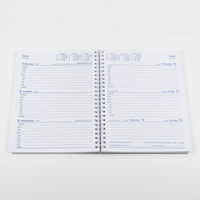 2027 Calendar Year Diary/Planner - 12 Month A5 Week to View - Spiral Bound - Soft Cover - Collins Colplan Student Diary Range