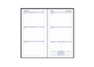 Day Planner Refill 2024 - Weekly Dated (one year), Size Slimline Slimline (162 x 82mm)