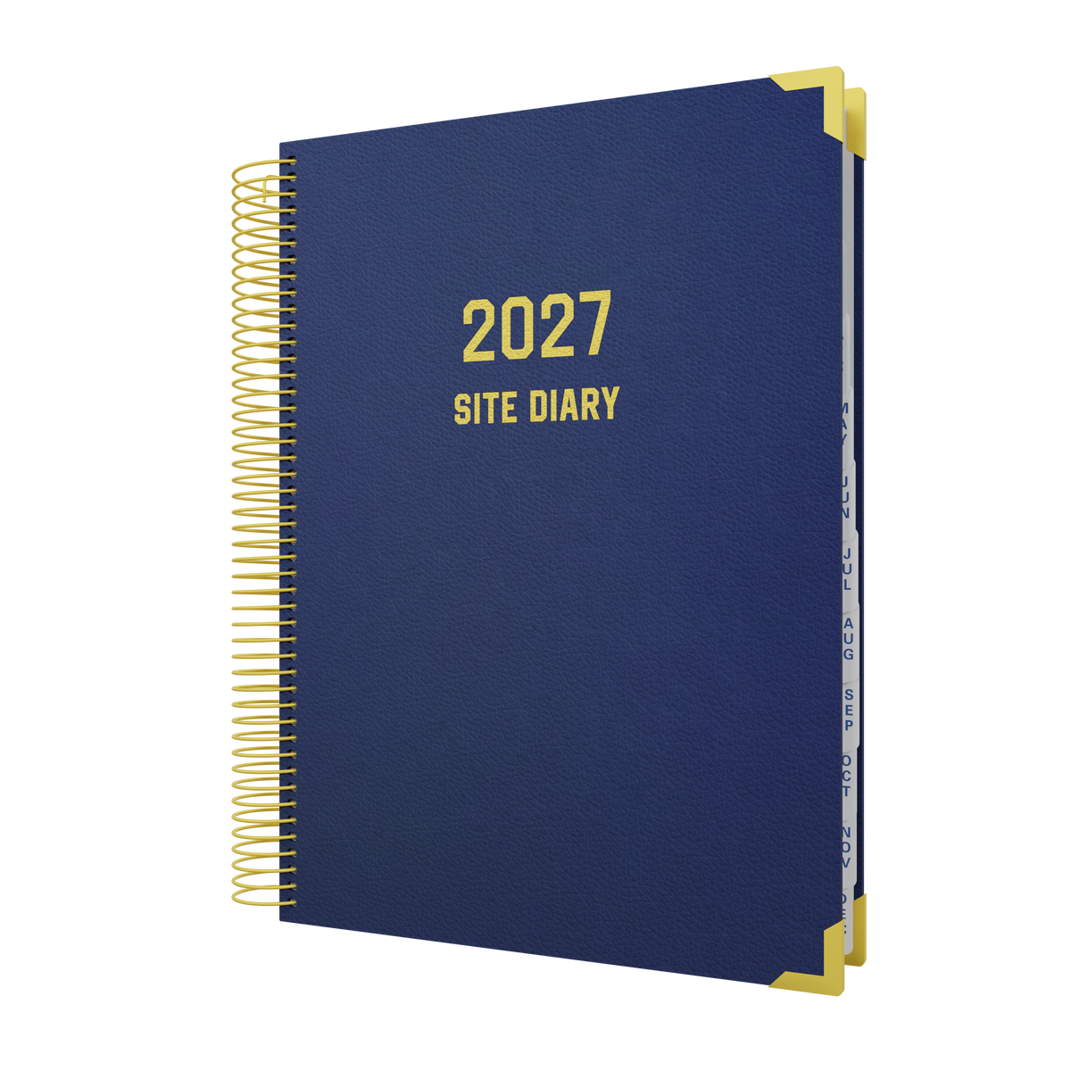 2027 Calendar Year Diary/Planner - 12 Month A4 Day to Page - Hard Cover - Collins Site Diary Range