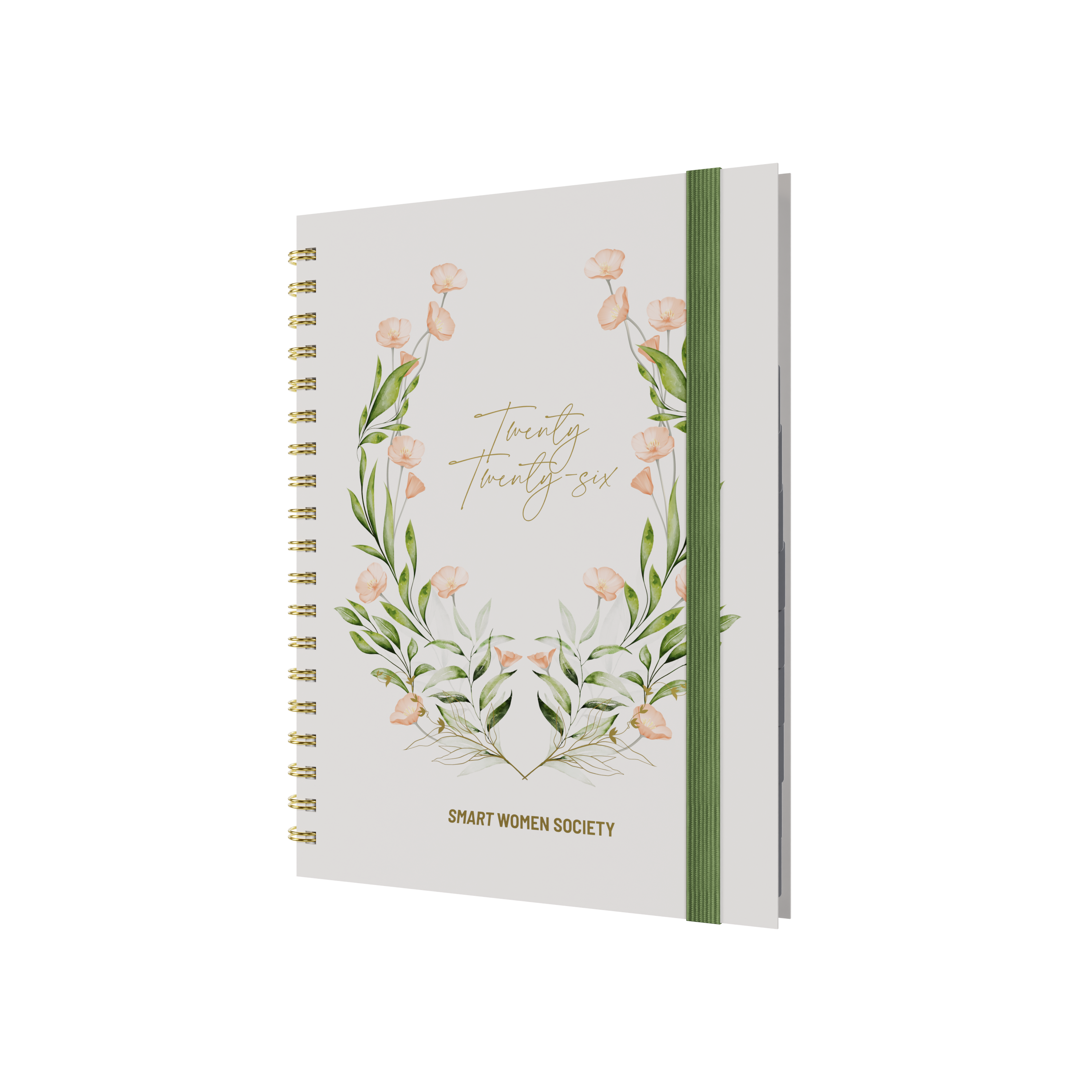 Smart Women Society Calendar Year 2026 Diary/Planner, Week to View, B5 Wiro Bound