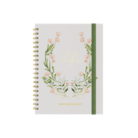 Smart Women Society Calendar Year 2026 Diary/Planner, Week to View, B5 Wiro Bound - Green