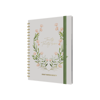 2027 Calendar Year Diary/Planner - 12 Month B5 Week to View - Wiro Bound in Beige - Collins Smart Women Society Range