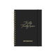 2027 Calendar Year Diary/Planner - 12 Month B5 Week to View - Wiro Bound in Charcoal - Collins Smart Women Society Range