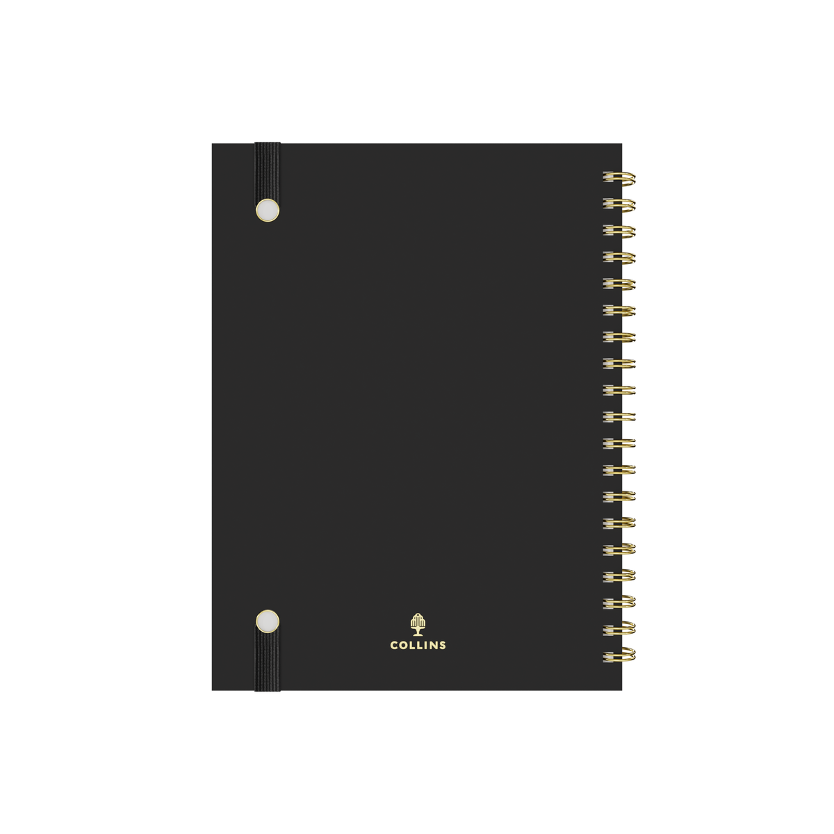 2027 Calendar Year Diary/Planner - 12 Month B5 Week to View - Wiro Bound in Charcoal - Collins Smart Women Society Range