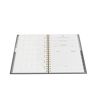 2027 Calendar Year Diary/Planner - 12 Month B5 Week to View - Wiro Bound in Beige - Collins Smart Women Society Range