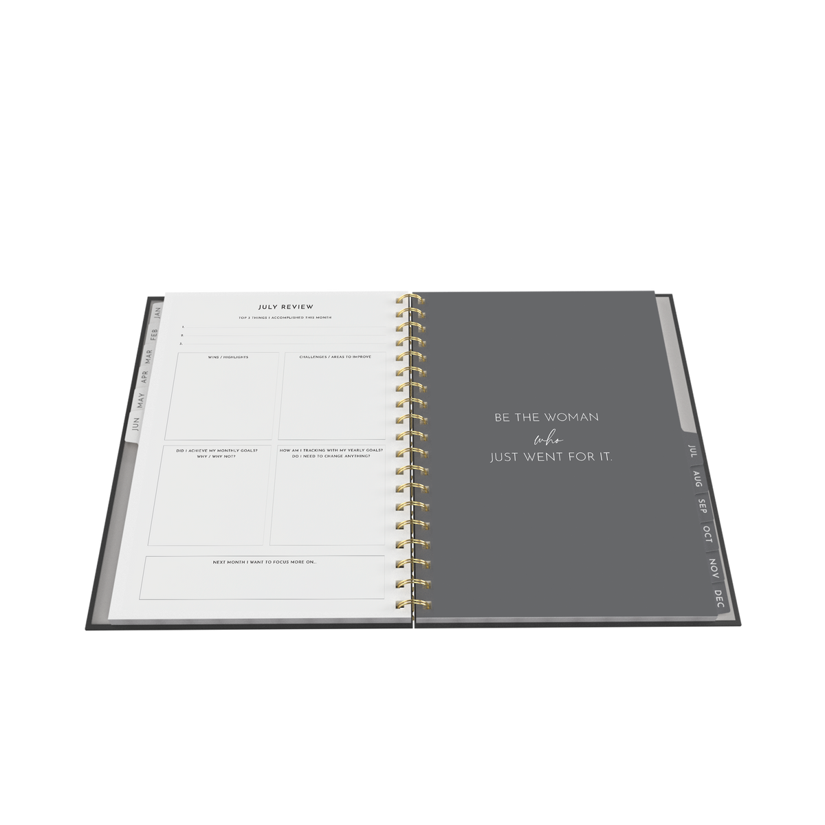 2027 Calendar Year Diary/Planner - 12 Month B5 Week to View - Wiro Bound in Beige - Collins Smart Women Society Range